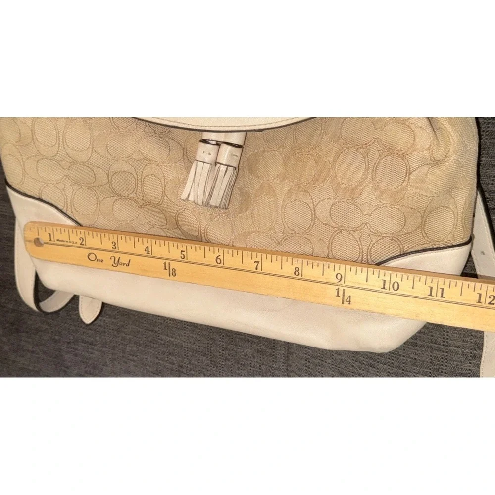 Coach signature jacquard